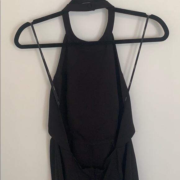 Black halter romper - Picture 5 of 7
